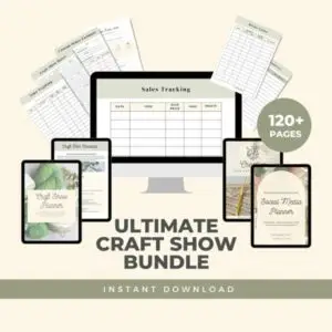 Printable Craft Show Planning Bundle